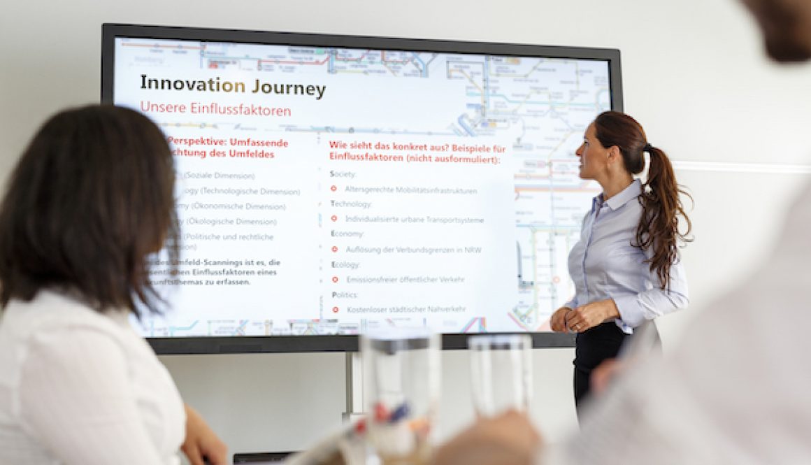 Businesswoman leading a presentation Businesswoman leading a presentation